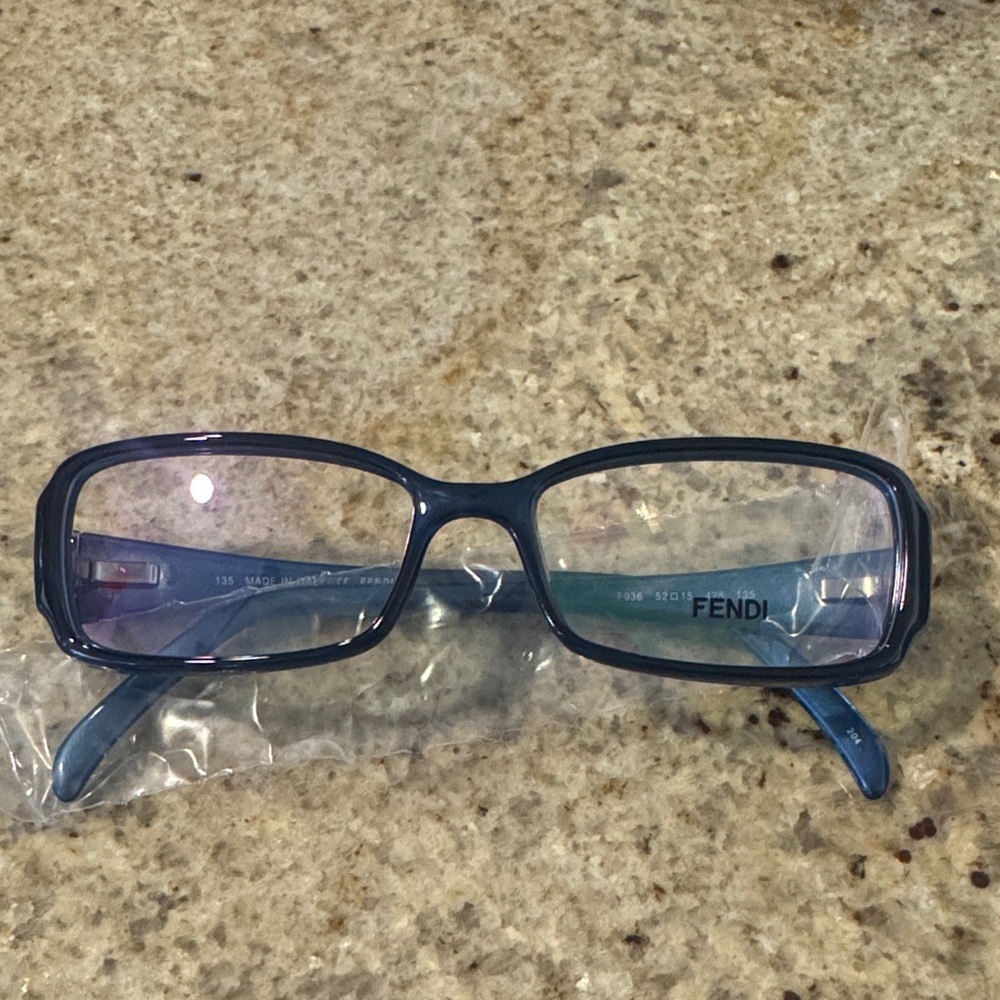 Fendi Navy Blue Eyeglasses